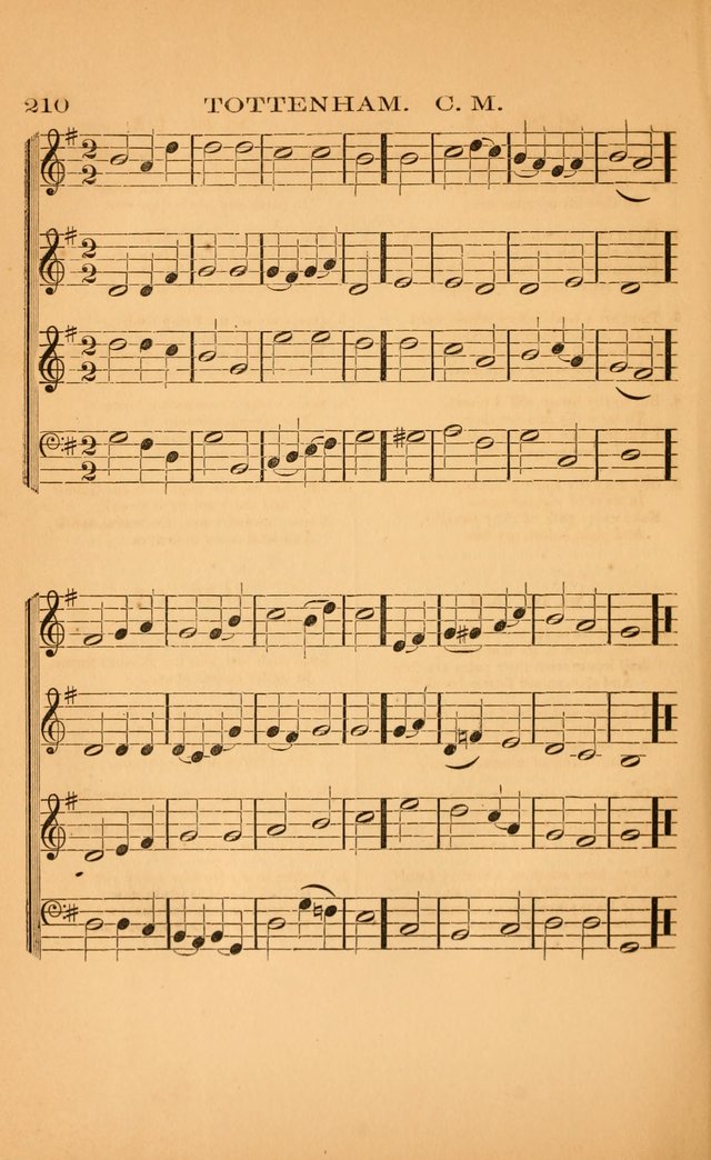 Church music: with selections for the ordinary occasions of public and social worship, from the Psalms and hymns of the Presbyterian Church in the United States of America page 210