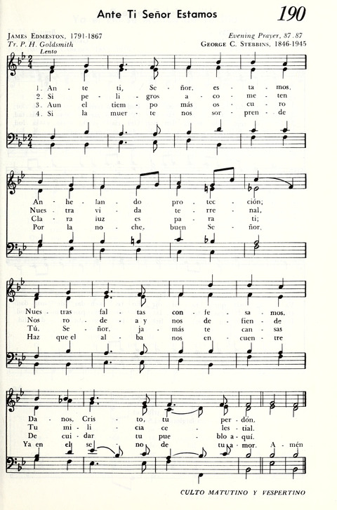 Cántico Nuevo: Himnario Evangelico page 207