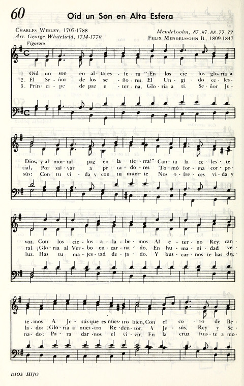Cántico Nuevo: Himnario Evangelico page 72