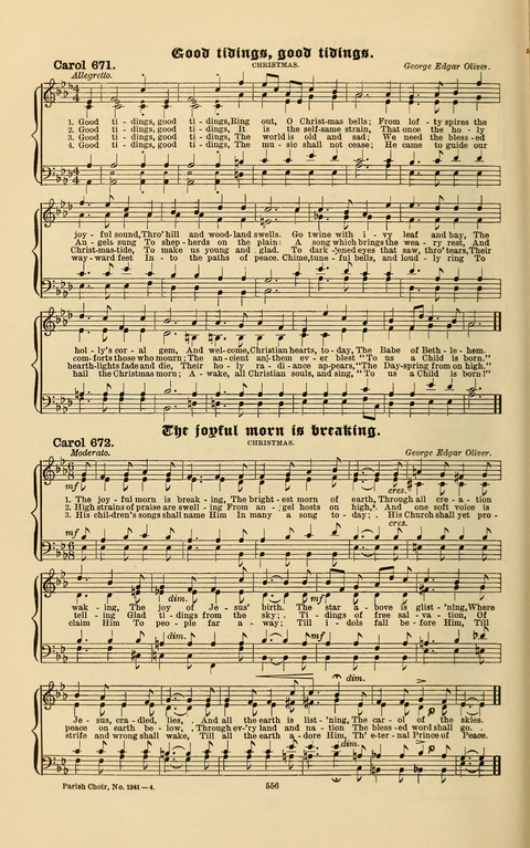 Carols Old and Carols New: for use at Christmas and other seasons of the Christian year page 564
