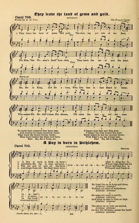 Carols Old and Carols New: for use at Christmas and other seasons of the Christian year page 594