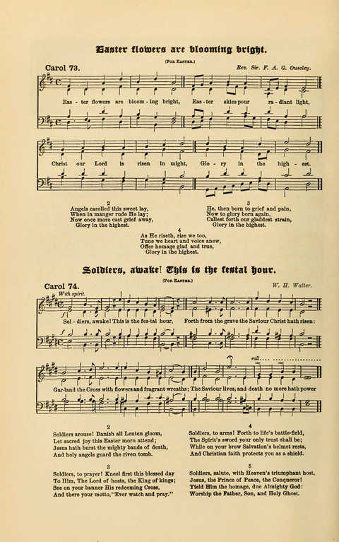 Carols Old and Carols New: for use at Christmas and other seasons of the Christian year page 72