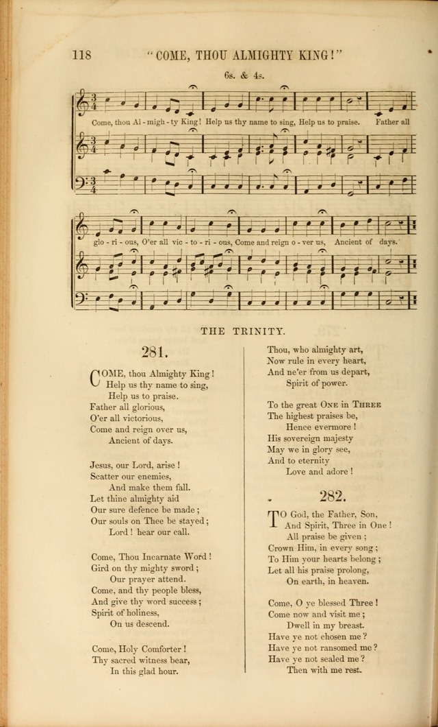 Church Pastorals, hymns and tunes for public and social worship page 118