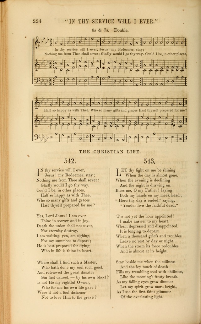 Church Pastorals, hymns and tunes for public and social worship page 224