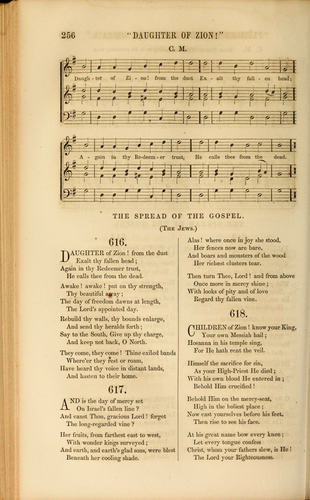Church Pastorals, hymns and tunes for public and social worship page 256