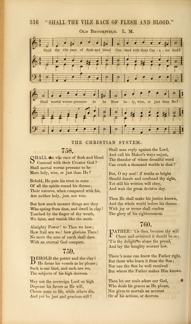 Church Pastorals, hymns and tunes for public and social worship page 316