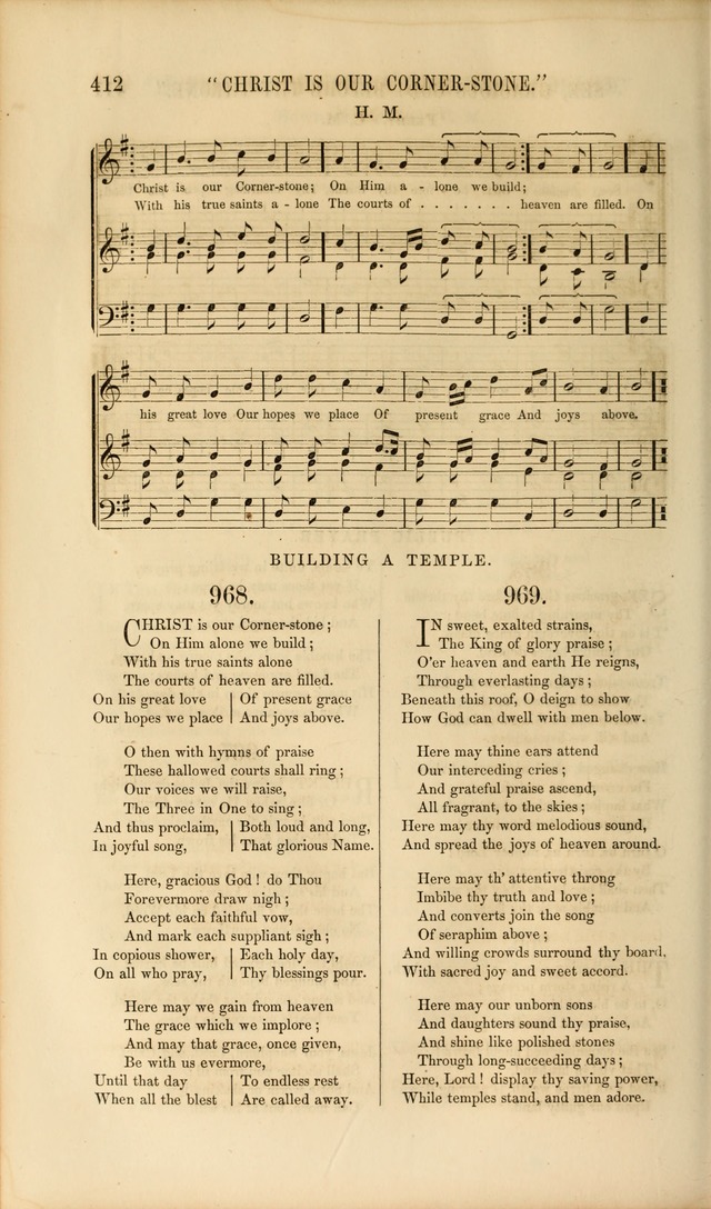 Church Pastorals, hymns and tunes for public and social worship page 412