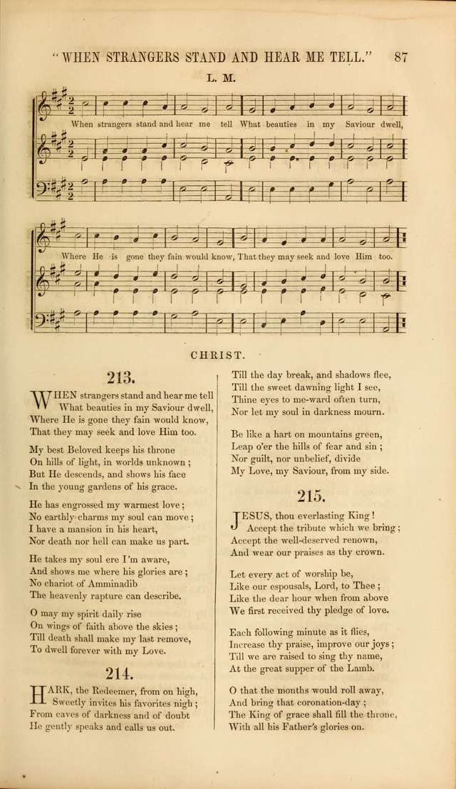 Church Pastorals, hymns and tunes for public and social worship page 87