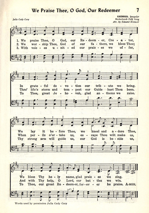 Christian Praise page 7