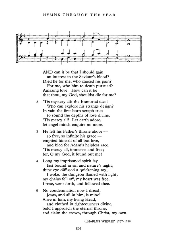 Common Praise: A new edition of Hymns Ancient and Modern page 804
