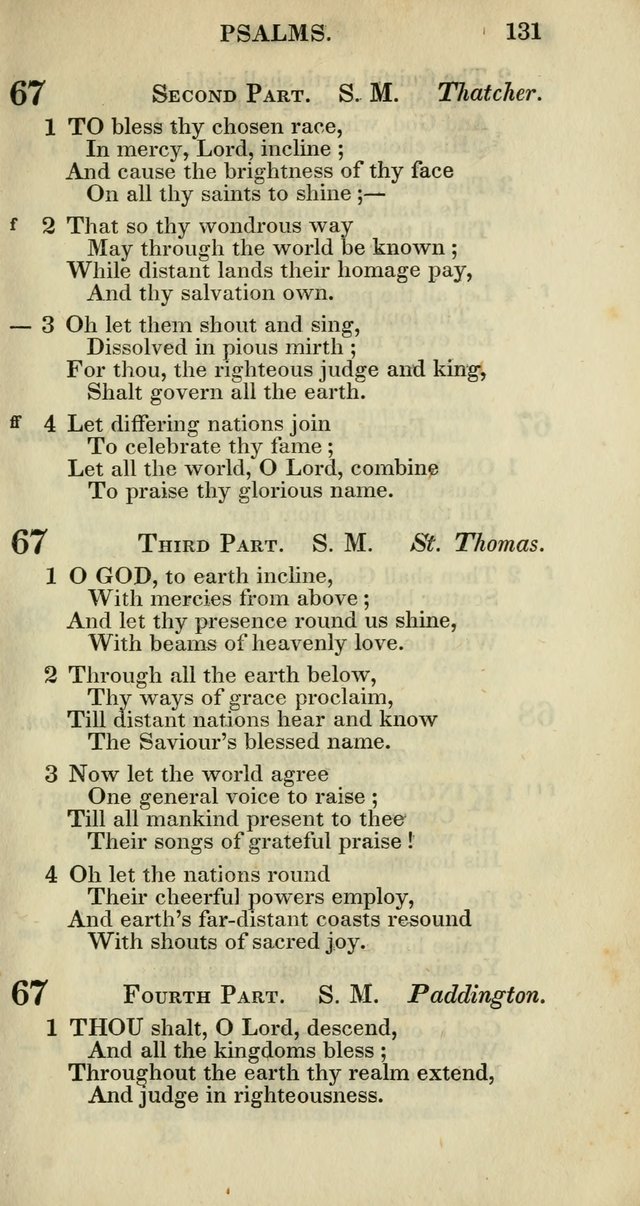 Church Psalmody: a Collection of Psalms and Hymns adapted to public worship page 134