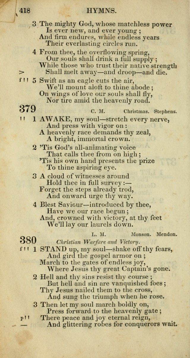 Church Psalmody: a Collection of Psalms and Hymns adapted to public worship page 421