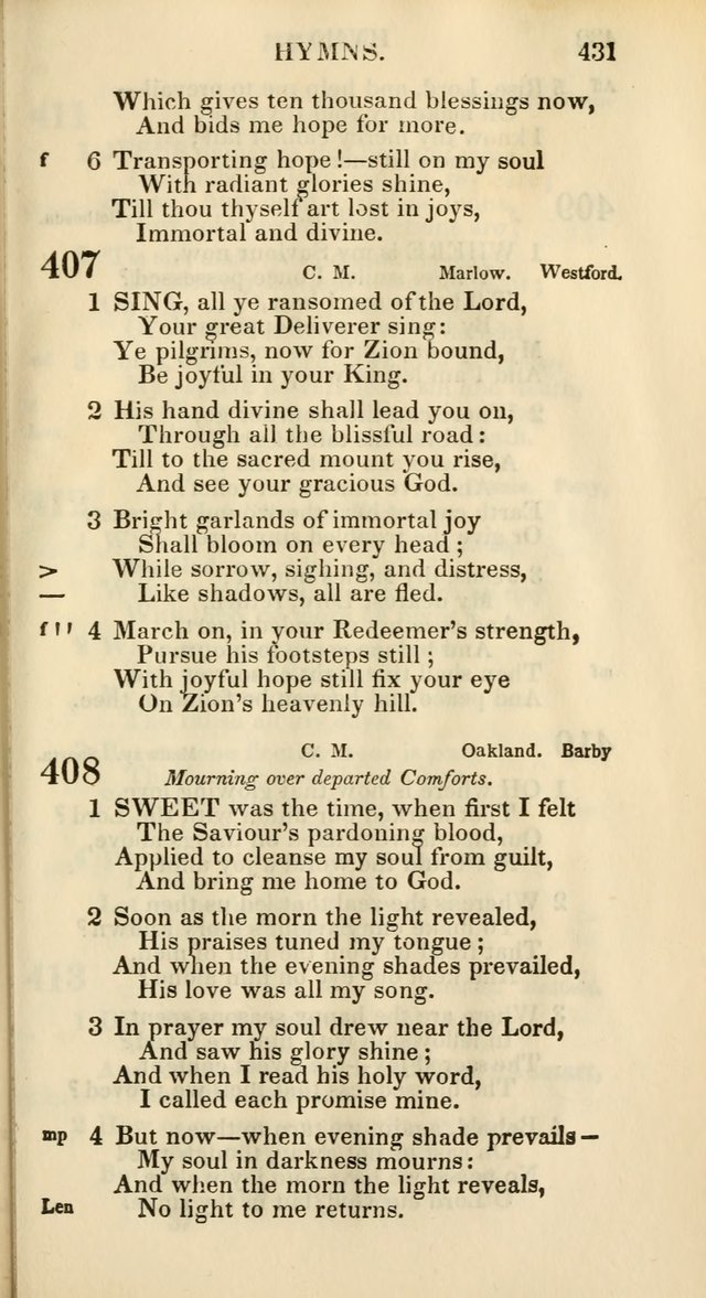 Church Psalmody: a Collection of Psalms and Hymns Adapted to Public Worship page 436