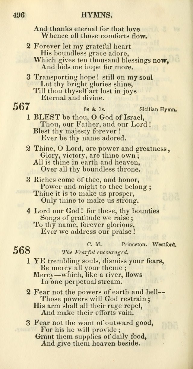 Church Psalmody: a Collection of Psalms and Hymns Adapted to Public Worship page 501