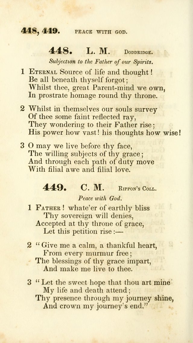 A Collection of Psalms and Hymns for the Sanctuary page 441