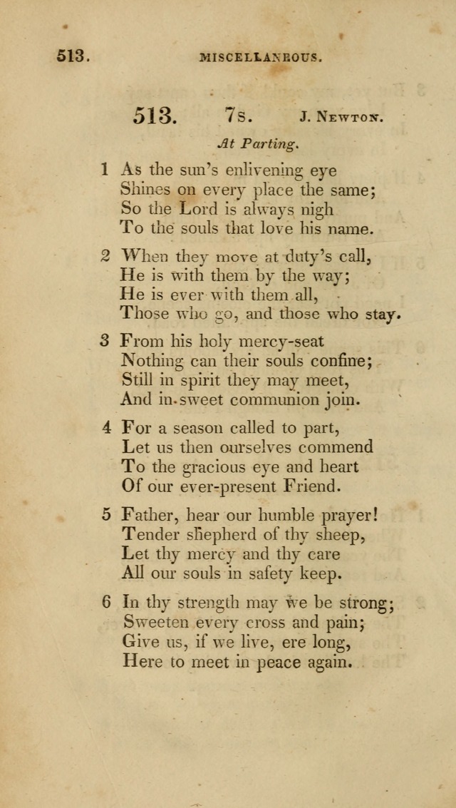 A Collection of Psalms and Hymns for Christian Worship (6th ed.) page 368