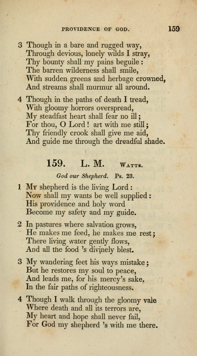 A Collection of Psalms and Hymns for Christian Worship (10th ed.) page 119