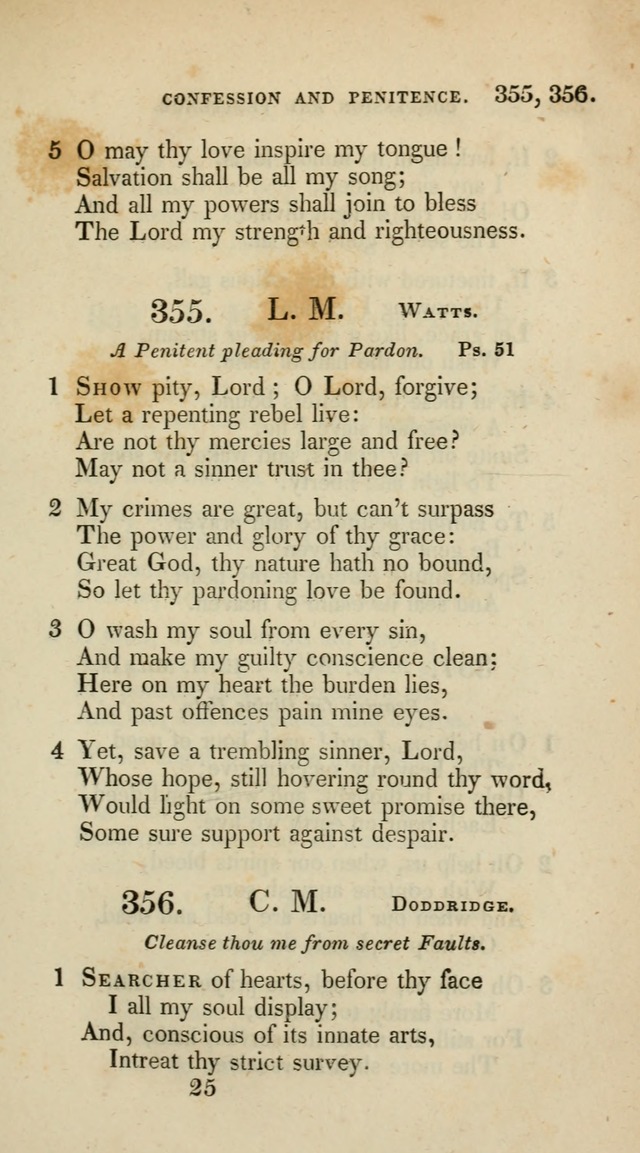 A Collection of Psalms and Hymns for Christian Worship (10th ed.) page 261