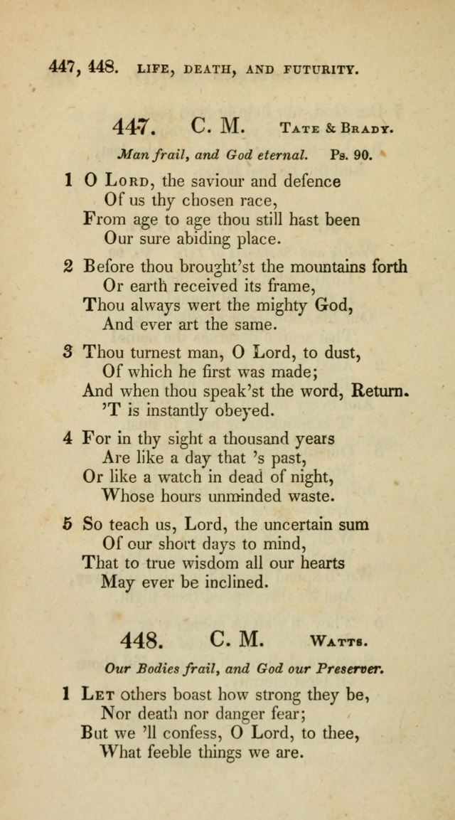 A Collection of Psalms and Hymns for Christian Worship (10th ed.) page 324