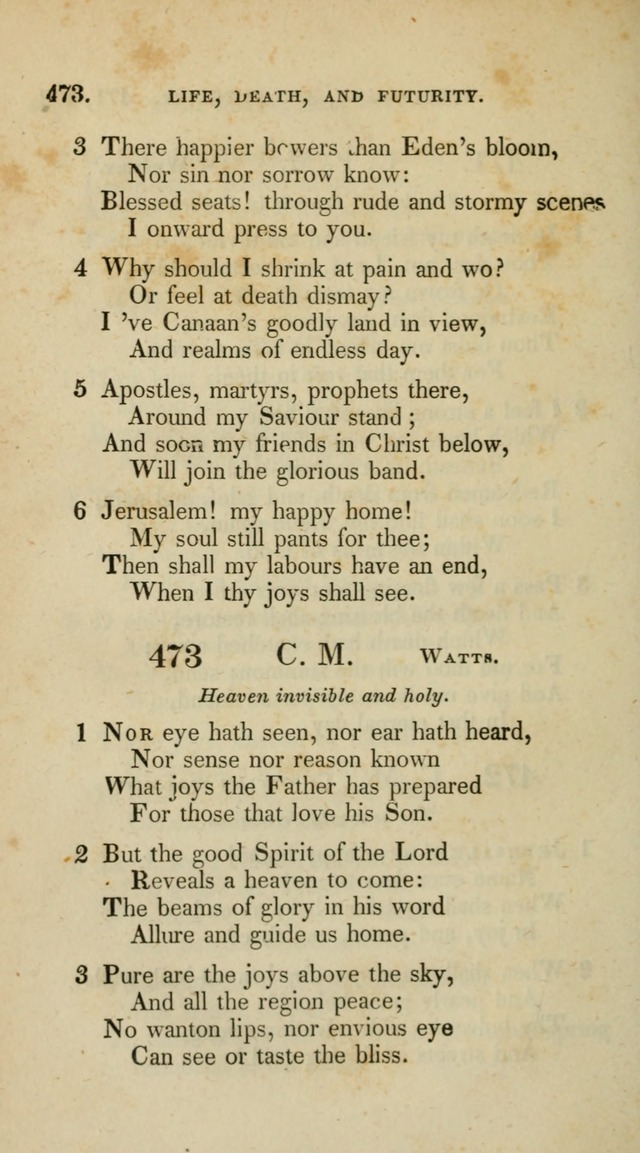 A Collection of Psalms and Hymns for Christian Worship (10th ed.) page 342