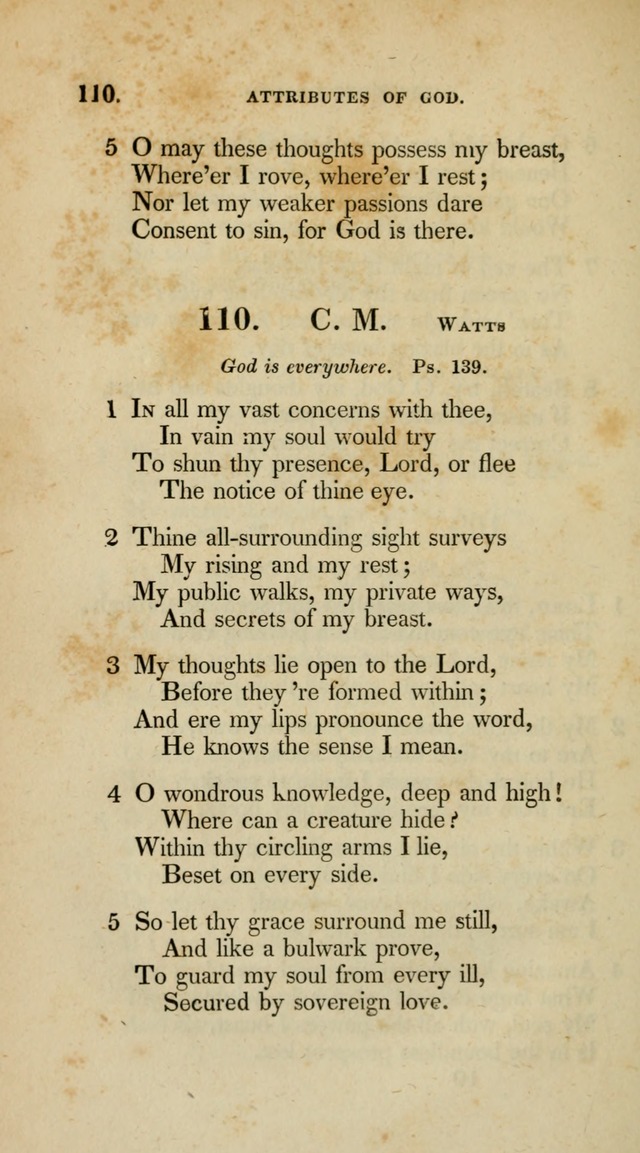 A Collection of Psalms and Hymns for Christian Worship (10th ed.) page 82