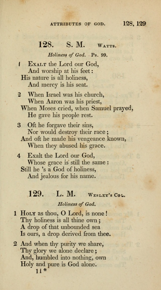A Collection of Psalms and Hymns for Christian Worship (10th ed.) page 97