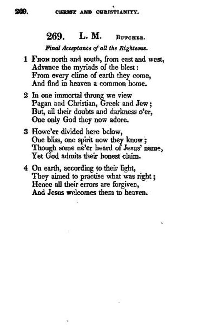 A Collection of Psalms and Hymns for Christian Worship. 16th ed. page 200