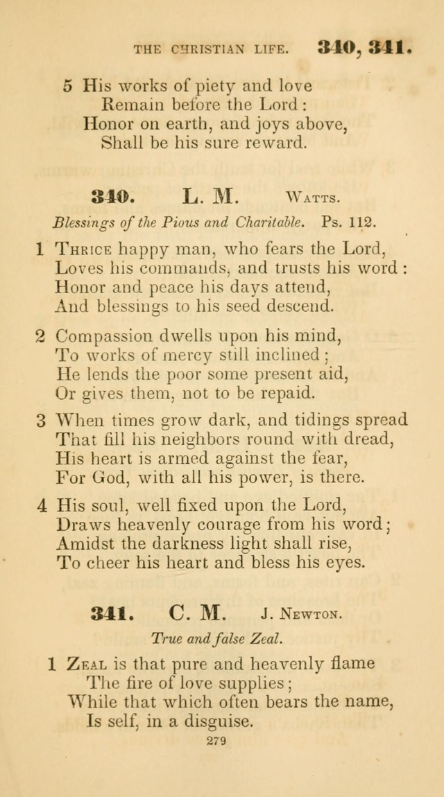 A Collection of Psalms and Hymns for Christian Worship. (45th ed.) page 279