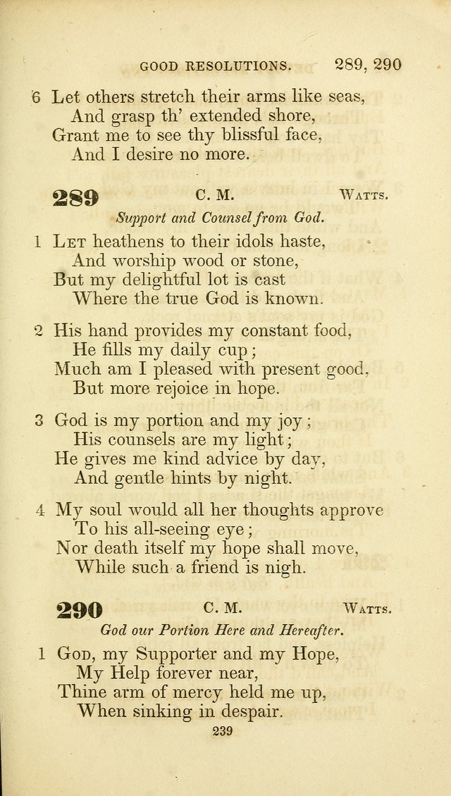 A Collection of Psalms and Hymns: from Watts, Doddridge, and others (4th ed. with an appendix) page 261