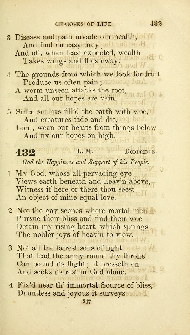 A Collection of Psalms and Hymns: from Watts, Doddridge, and others (4th ed. with an appendix) page 371