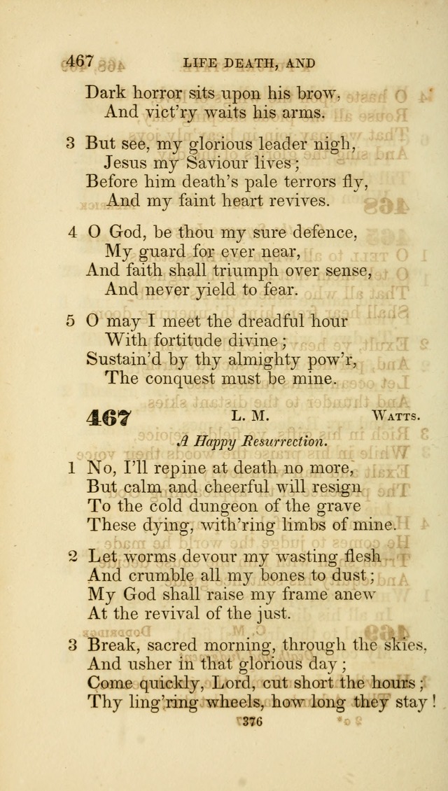 A Collection of Psalms and Hymns: from Watts, Doddridge, and others (4th ed. with an appendix) page 400