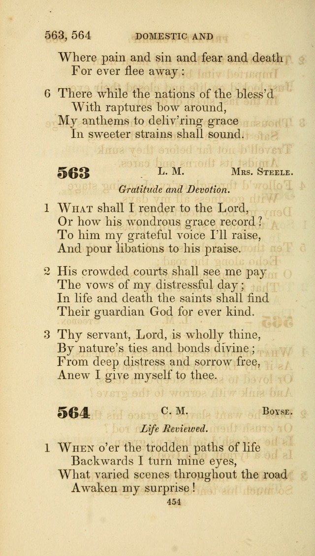 A Collection of Psalms and Hymns: from Watts, Doddridge, and others (4th ed. with an appendix) page 478