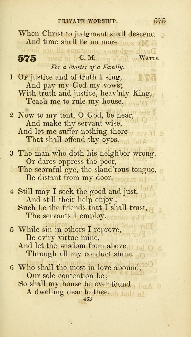 A Collection of Psalms and Hymns: from Watts, Doddridge, and others (4th ed. with an appendix) page 487