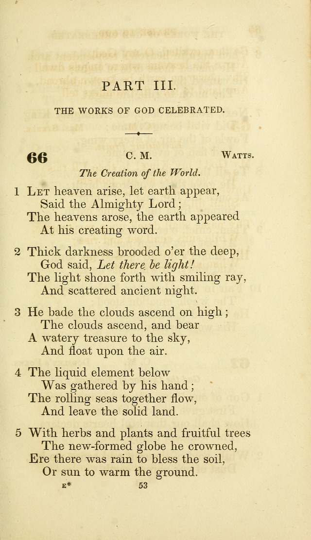A Collection of Psalms and Hymns: from Watts, Doddridge, and others (4th ed. with an appendix) page 75