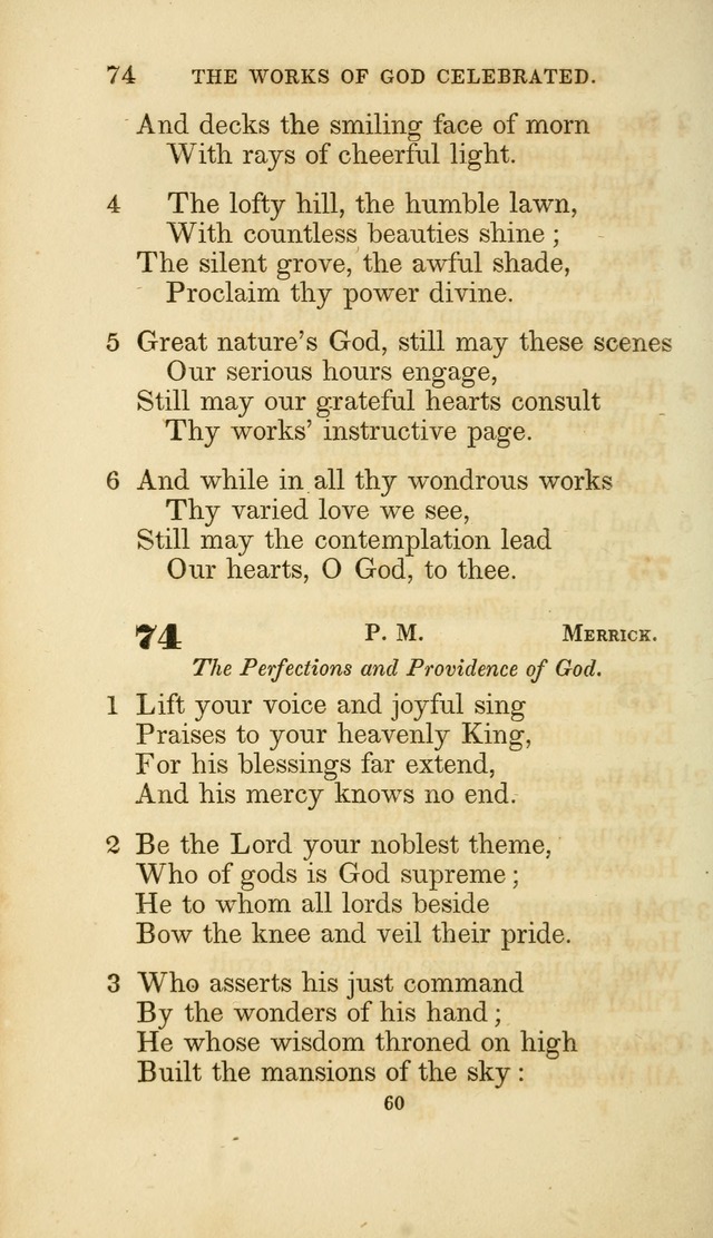 A Collection of Psalms and Hymns: from Watts, Doddridge, and others (4th ed. with an appendix) page 82