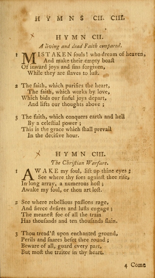 A Collection of Psalms and Hymns for Publick Worship page 117