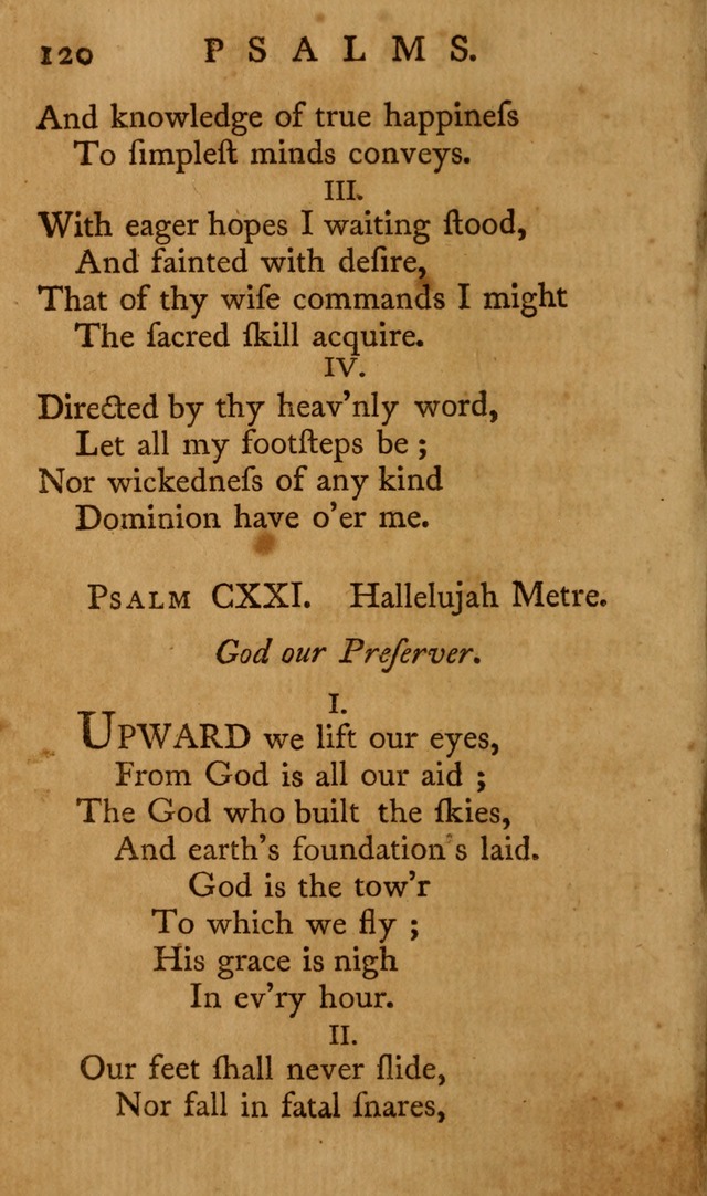 A Collection of Psalms and Hymns for Publick Worship page 116