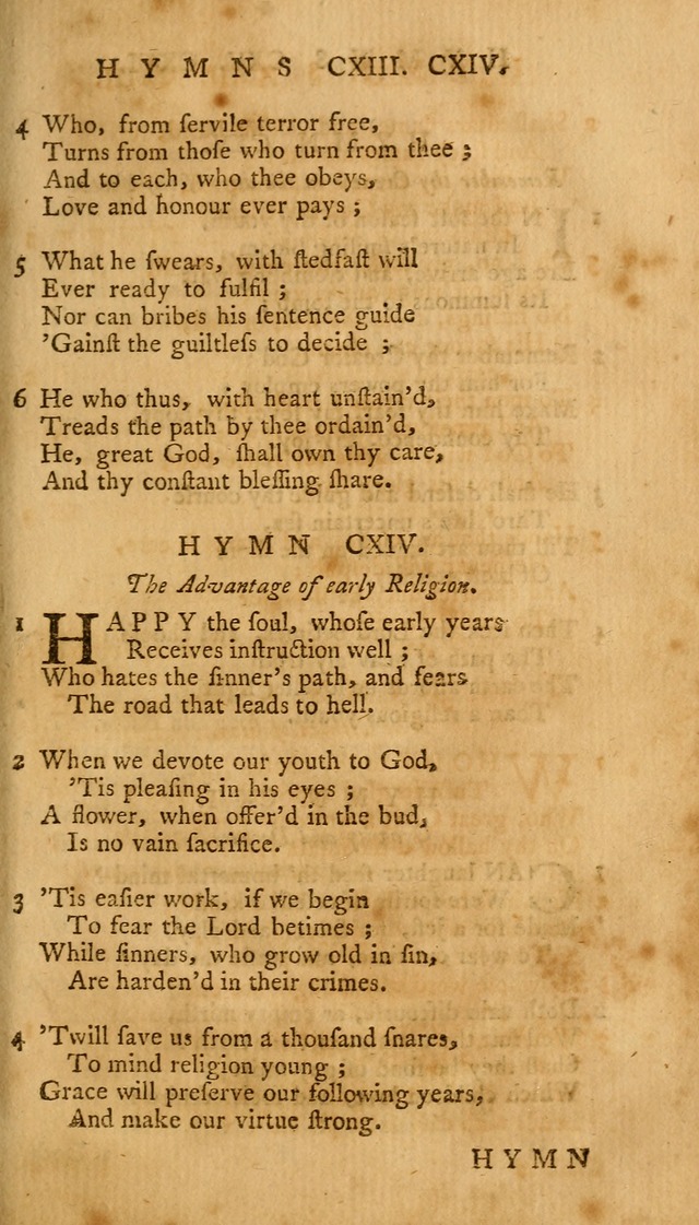 A Collection of Psalms and Hymns for Public Worship page 125