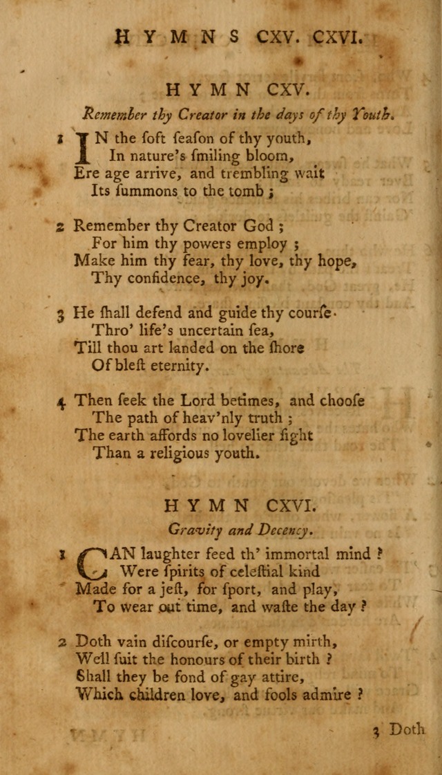 A Collection of Psalms and Hymns for Public Worship page 126
