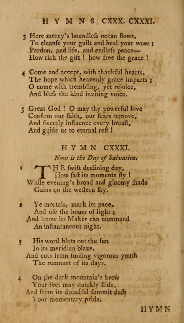 A Collection of Psalms and Hymns for Public Worship page 138