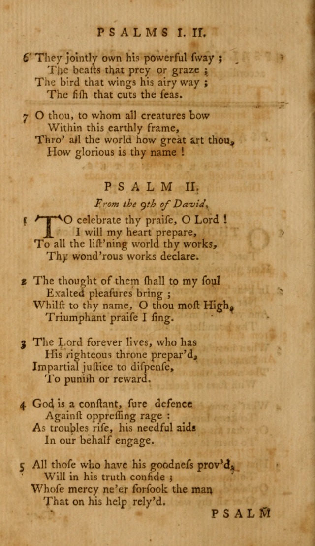 A Collection of Psalms and Hymns for Public Worship page 2