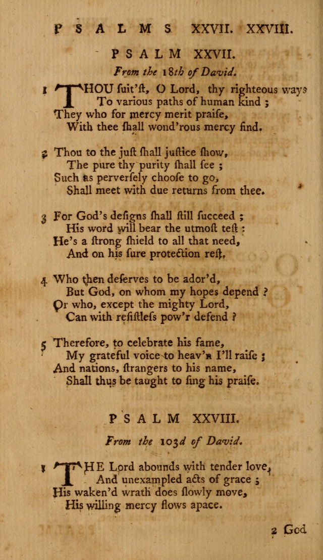 A Collection of Psalms and Hymns for Public Worship page 26