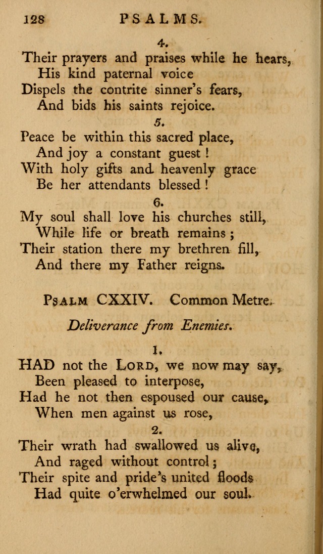 A Collection of Psalms and Hymns for Publick Worship (2nd ed.) page 128