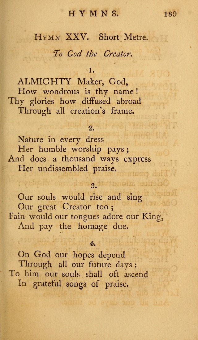 A Collection of Psalms and Hymns for Publick Worship (2nd ed.) page 189