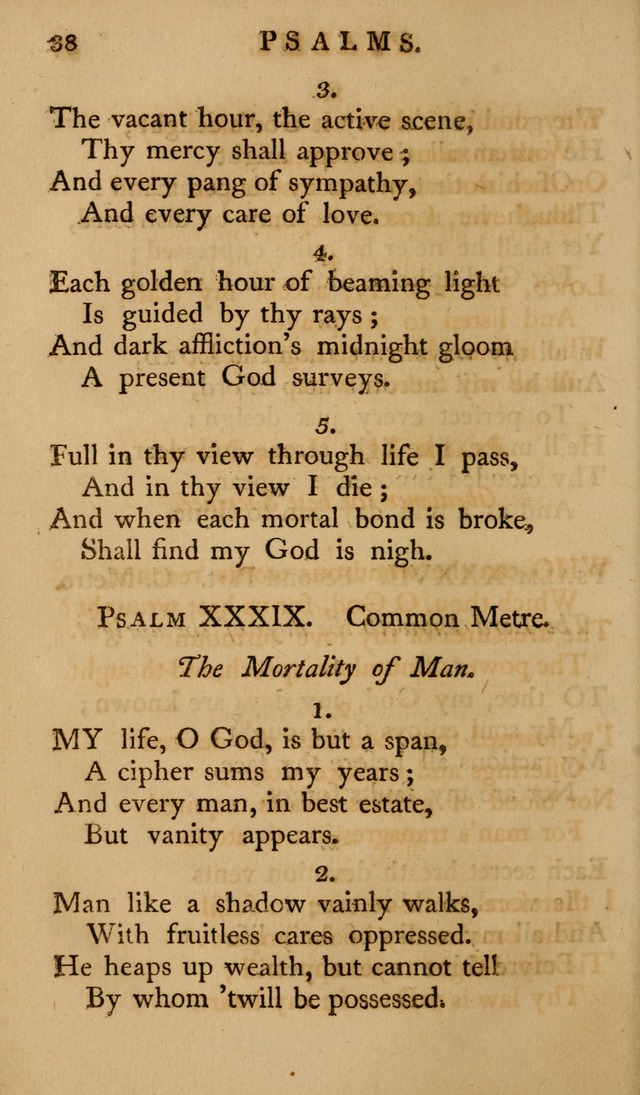 A Collection of Psalms and Hymns for Publick Worship (2nd ed.) page 38
