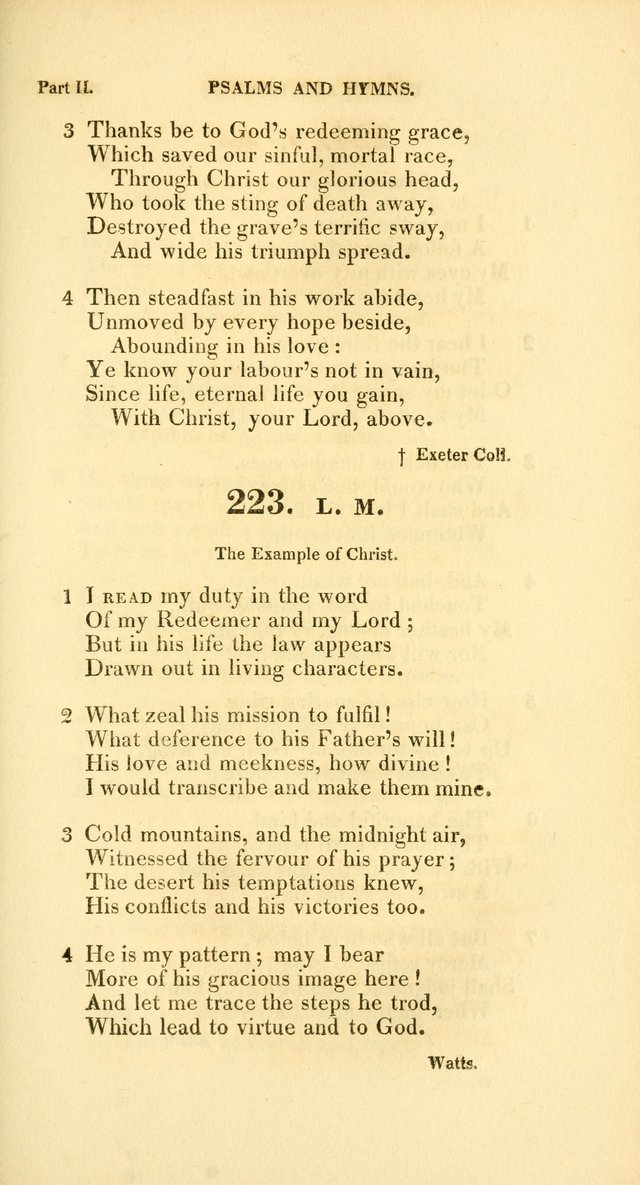 A Collection of Psalms and Hymns, for Social and Private Worship page 182