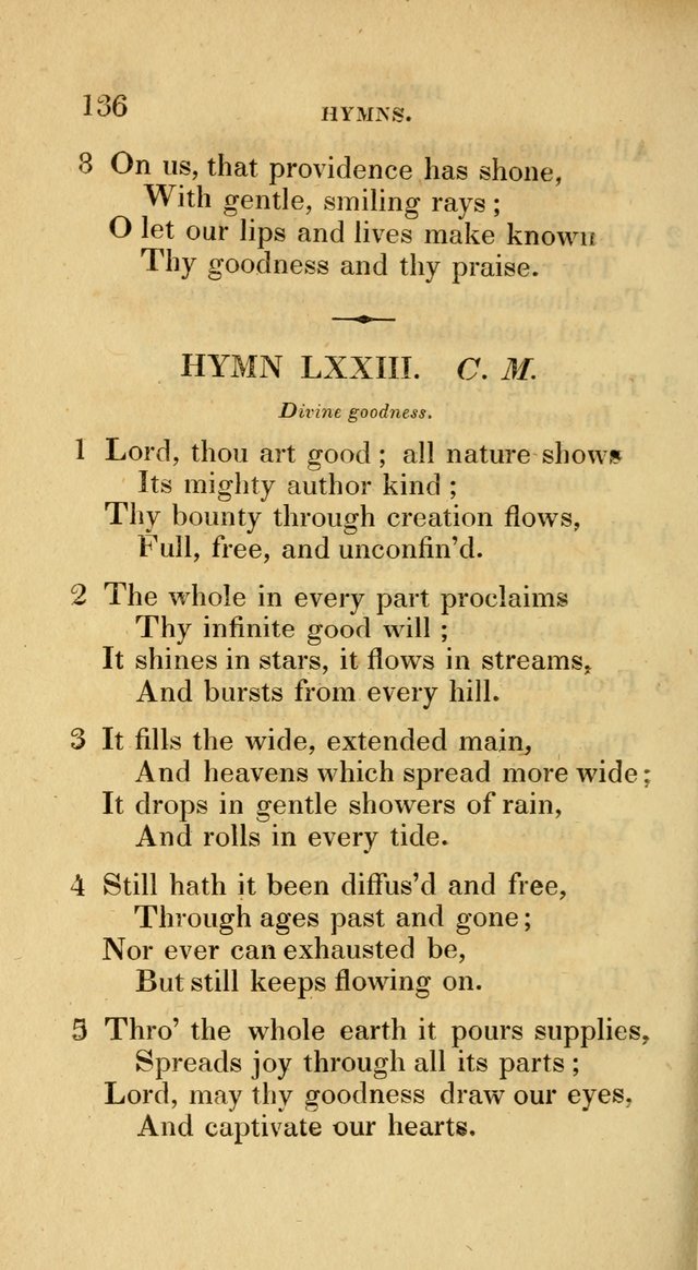 A Collection of Psalms and Hymns for Social and Private Worship page 136