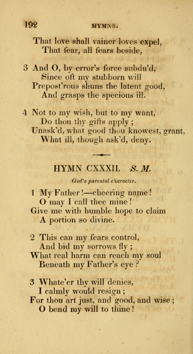 A Collection of Psalms and Hymns for Social and Private Worship page 192