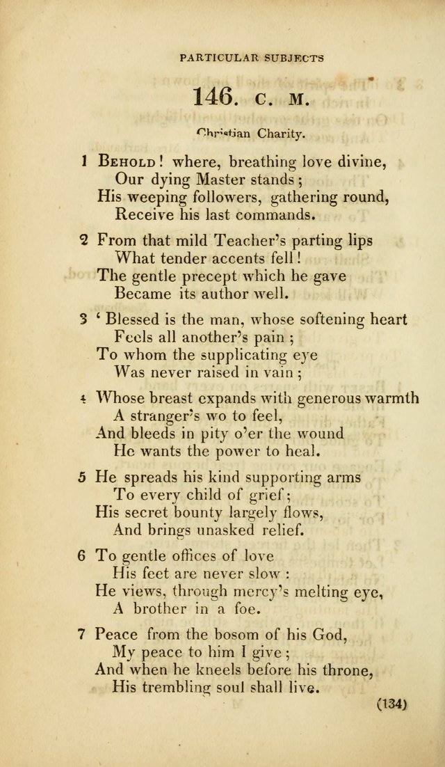 A Collection of Psalms and Hymns, for Social and Private Worship (Rev. ed.  with supplement) page 135