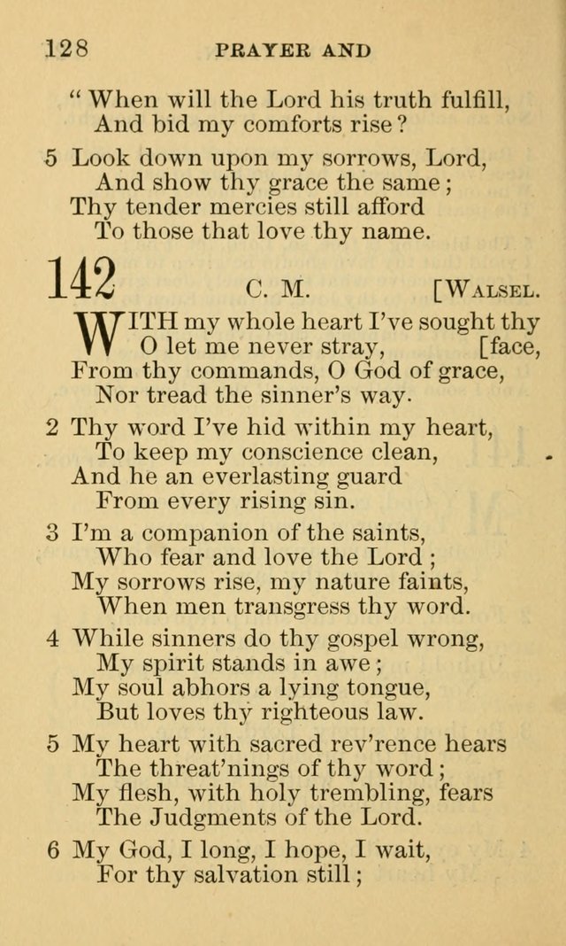 A Collection of Psalms and Hymns: suited to the various occasions of public worship and private devotion page 128